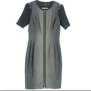 Elie Tahari zip front dress size 8